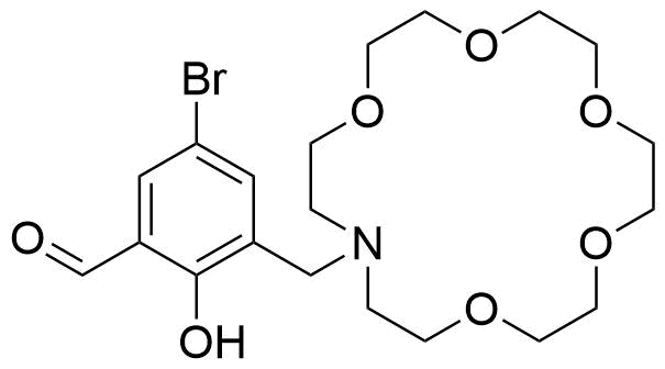 16 %282 hydroxy 3 formyl 5 bromobenzyl%29 1 4 7 10 13 pentaoxa 16 azacyclooctadecane