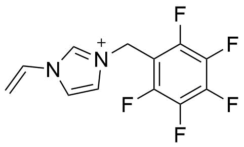 3 %28%28perfluorophenyl%29methyl%29 1 vinyl 1h imidazol 3 ium