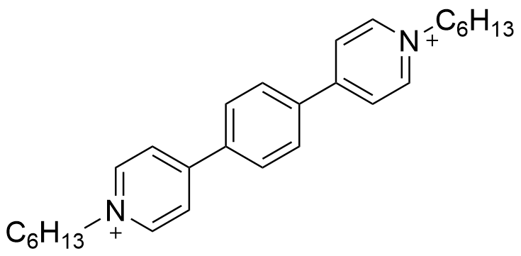 4 4' %281 4 phenylene%29bis%281 hexylpyridin 1 ium%29
