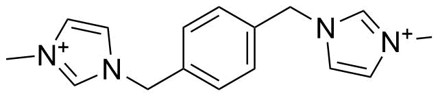 1 methyl 3   4  %283 methylimidazol 3 ium 1 yl%29methyl phenyl methyl imidazol 1 ium