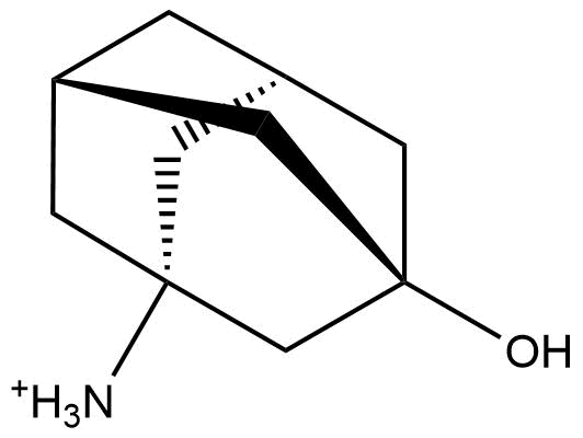 3 hydroxyadamantan 1 aminium