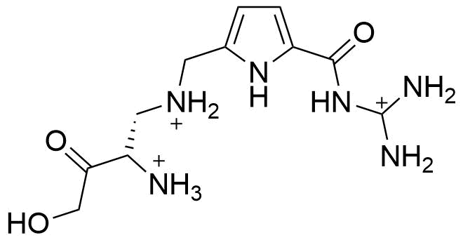 %28s%29 n diaminomethylcarbamoyl 1h pyrrol 2 yl methyl 3 methoxy 3 oxopropane 1 2 diaminium