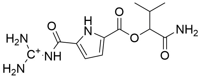 1  5 %28carbamoylmethyl isopropyl carbamoyl%29 1h pyrrole 2 ylcarbonyl guanidinium