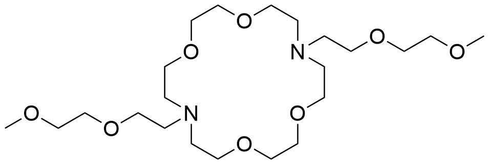 7 16 bis 2 %282 methoxyethoxy%29ethyl  1 4 10 13 tetraoxa 7 16 diazacyclooctadecane