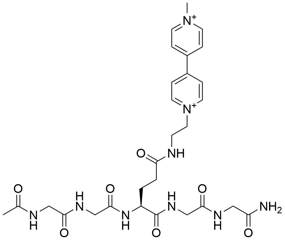 Mono methyl viologen gly4 scaffold