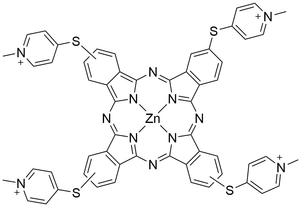 Tetrakis%28pyridin 4 ylsulfanyl%29 phthalocyaninato zinc%28ii%29