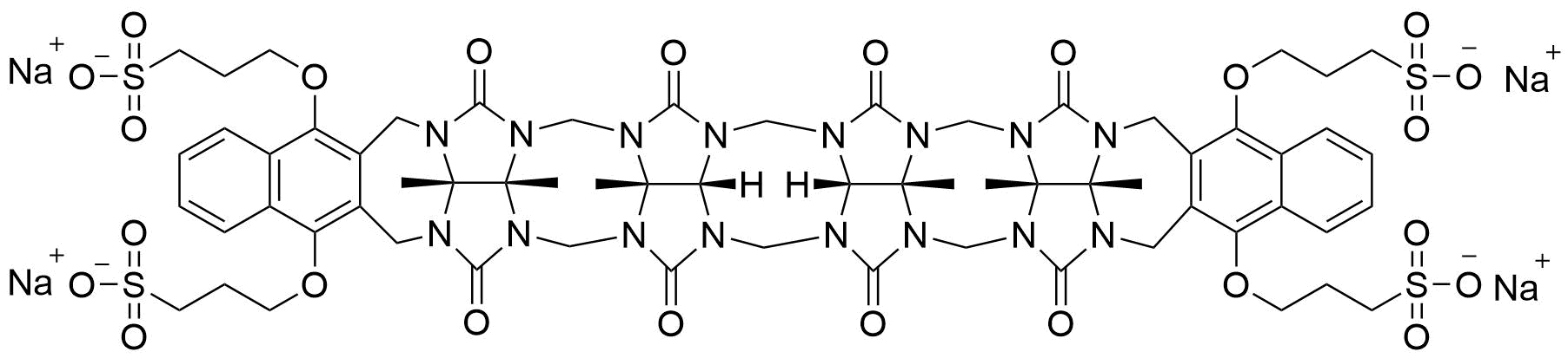 Dimetoxinaphtaleneglycoluril tetramer