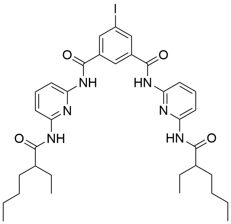 5 iodo n n' bis 6 %282 ethylhexanoylamino%29pyrid 2 yl isophthalamide