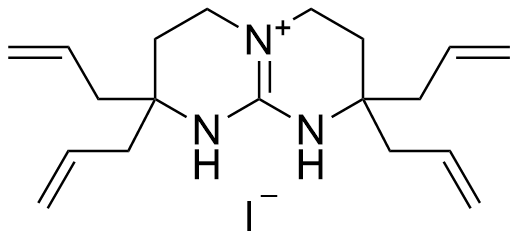2 2 8 8 tetraallyloctahydro 2h pyrimido 1 2 a pyrimidine 9a ylium iodide