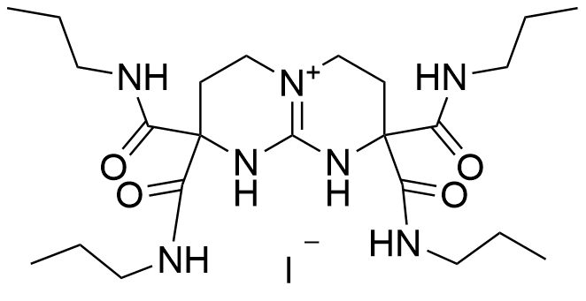2 n 2 n' 8 n 8 n' tetrapropyl 1 3 4 6 7 9 hexahydropyrimido 1 2 a pyrimidin 5 ium 2 2 8 8 tetracarboxamide iodide