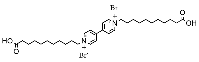 1 1' bis%2810 carboxydecyl%29  4 4' bipyridine  1 1' diium